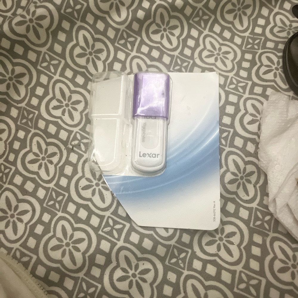 White USB Flash Drive